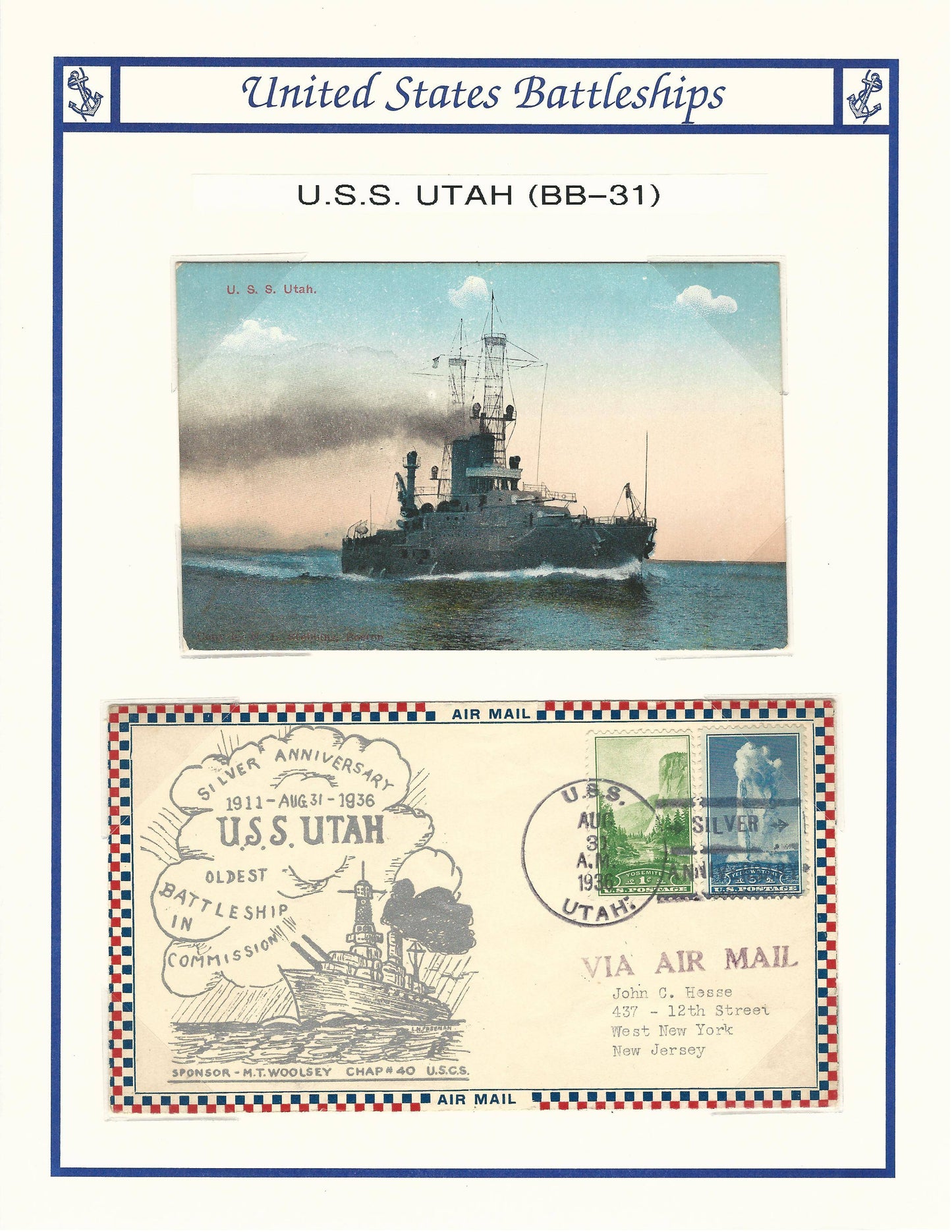 USS Utah BB-31