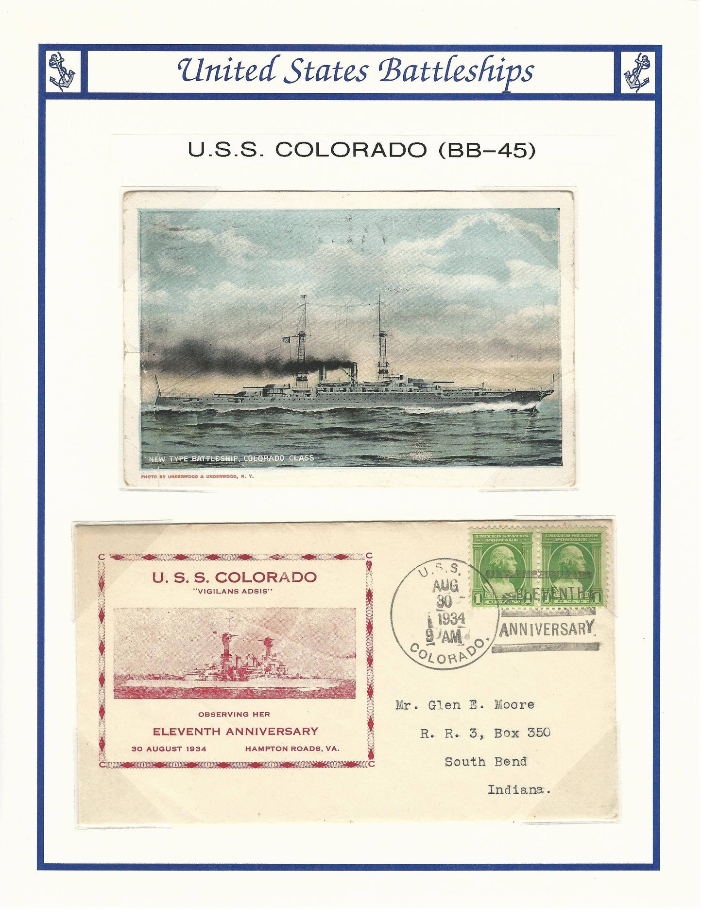 USS Colorado BB-45