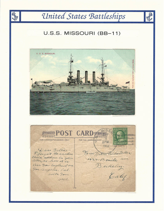 USS Missouri