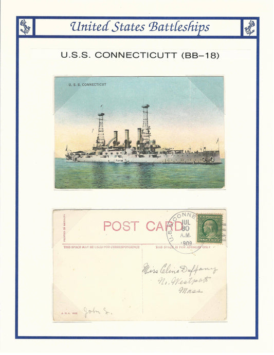 USS Connecticut BB-18