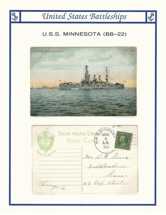 USS Minnesota BB-22