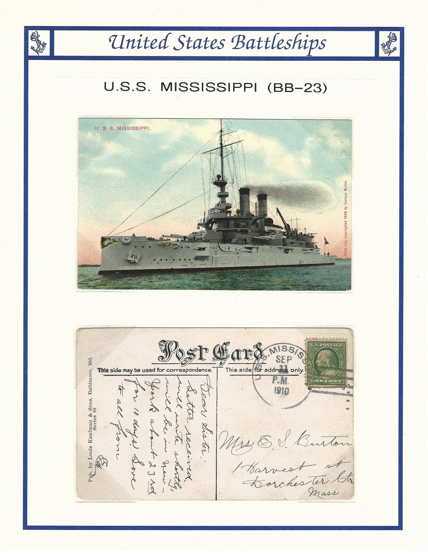 USS Mississippi BB-23