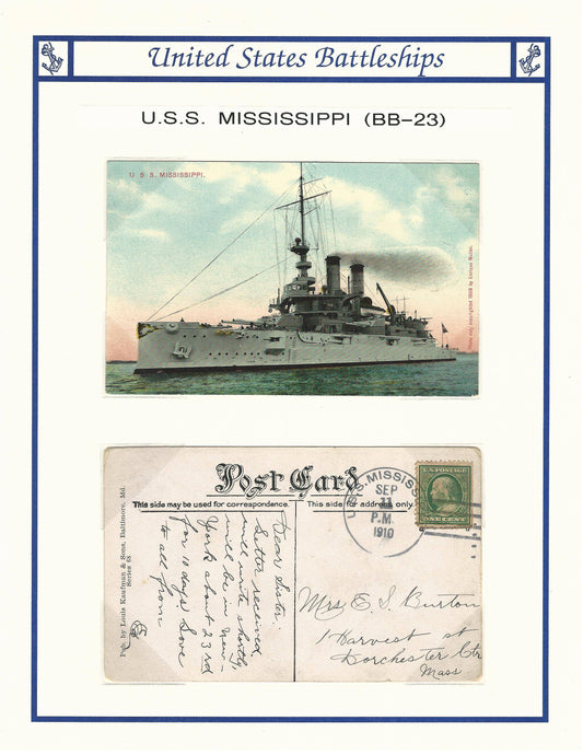 USS Mississippi BB-23
