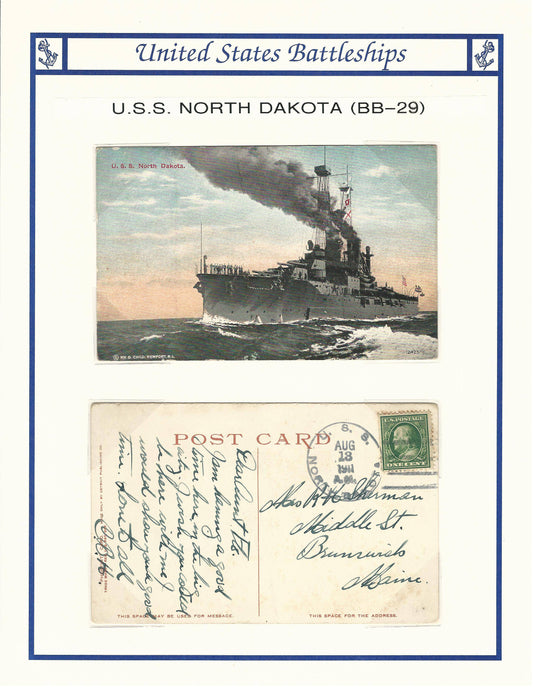 USS North Dakota BB-29