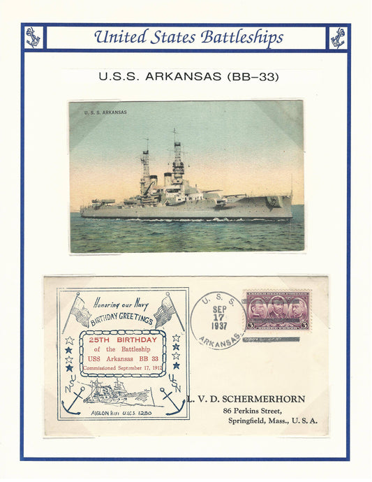 USS Arkansas BB-33