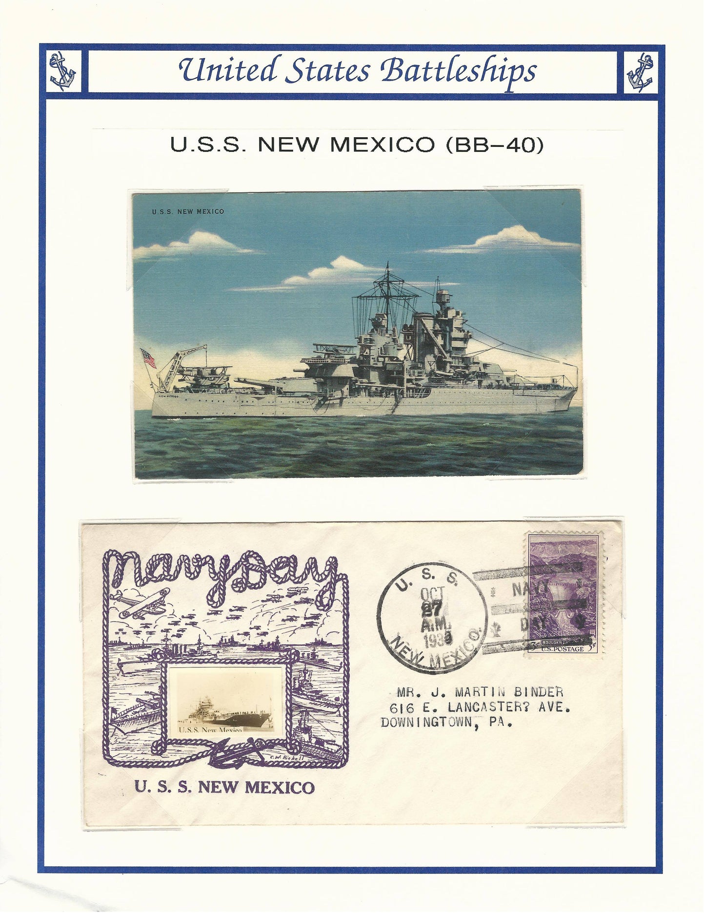 USS New Mexico BB-40