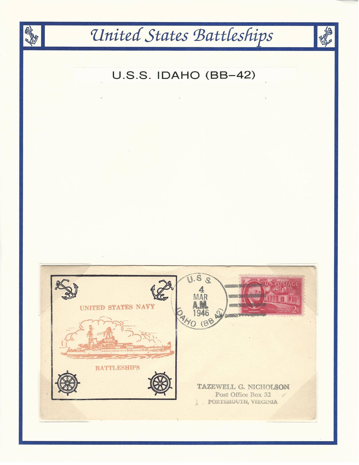 USS Idaho BB-42