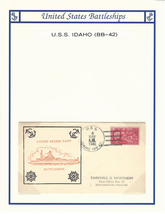 USS Idaho BB-42
