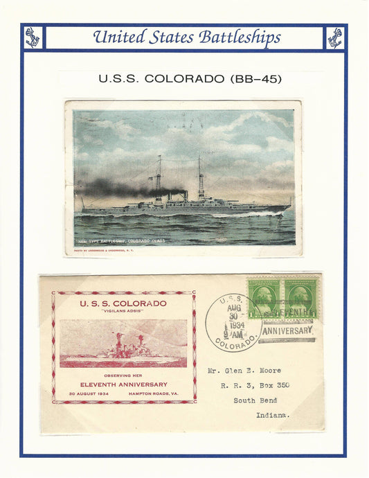 USS Colorado BB-45