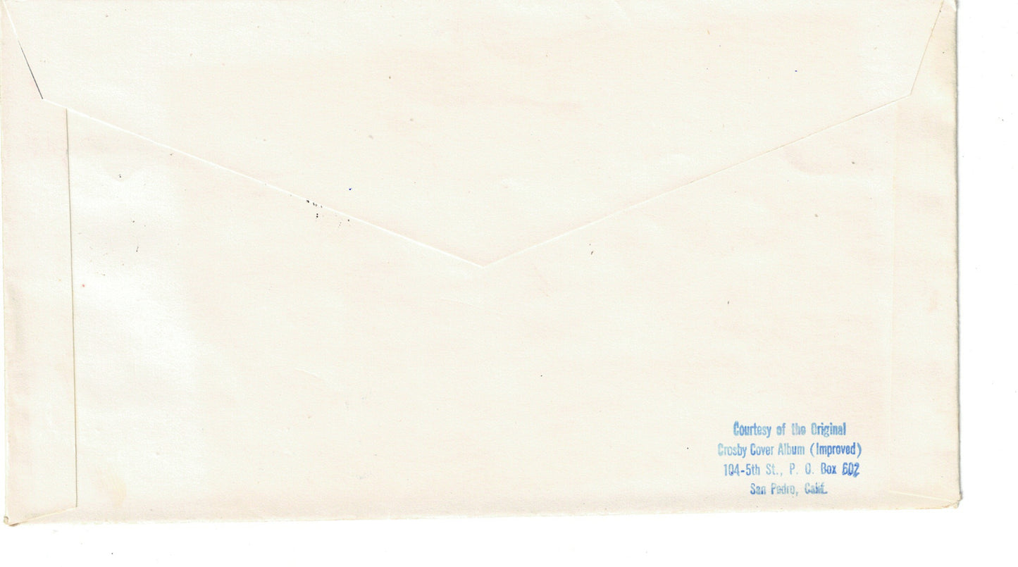 USS Mississippi cancel Photographic Cachet Cover Crosby Beazell Sept 25 1931